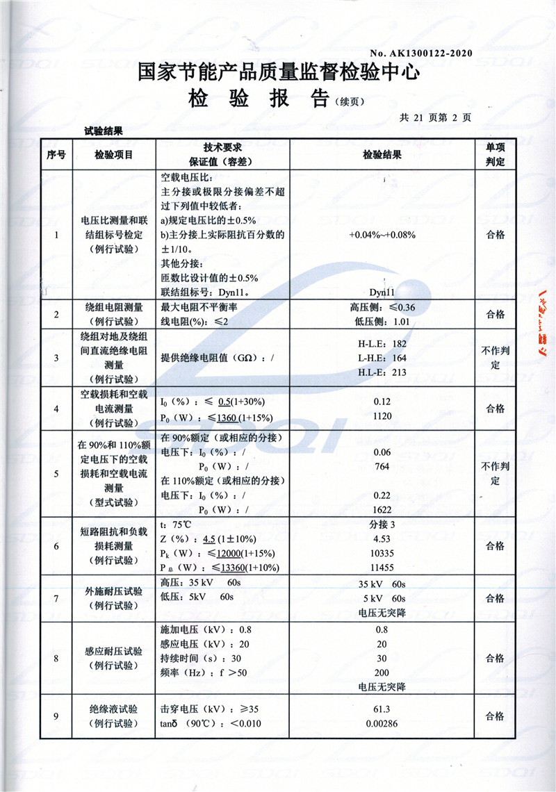 高低压试验报告-S11-1250淮滨淮滨淮滨油浸式变压器-2.jpg